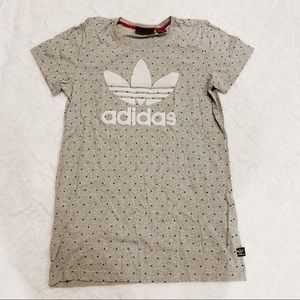 Super Cute Grey Adidas Originals T-Shirt Dress